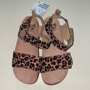 NWT Leopard Sandals